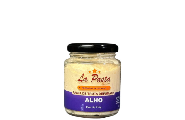 La Pasta de Truta Defumada Alho 210g