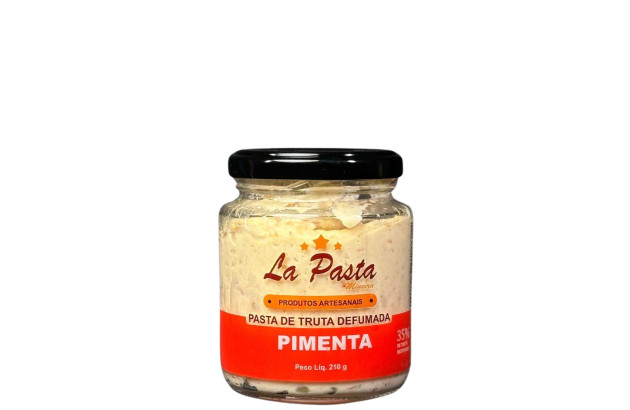 La Pasta de Truta Defumada Pimenta 210g