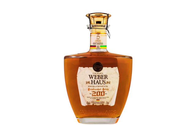 Cachaça Weber Haus Extra Premium 5 Anos 750 ml - Imigração 200 anos