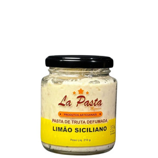 La Pasta de Truta Defumada Limão Siciliano 210g